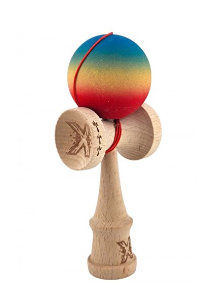 OEM Kendama X Originală, Profesională, Flippy, Big Cups V2, Rubber Grip, Rulm...