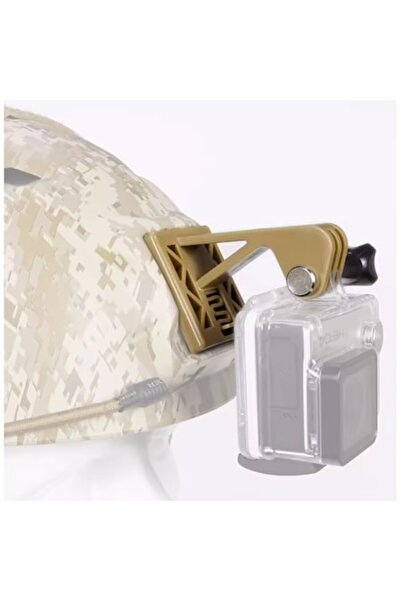 XTW Suport pentru cască Airsoft, compatibil cu GoPro, Insta360, DJI Osmo Acti...