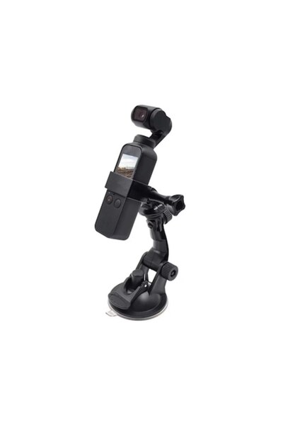 XTW Suport cu ventuză pentru DJI Osmo Pocket 2 — compatibil cu GoPro, DJI Act...