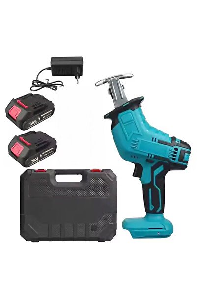 BASHAR Mini fierastrau tip sabie portabil 2 acumulatori de 48V