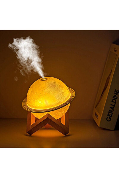 MİKİ Planet-shaped humidifier 3 types of light 200 ml