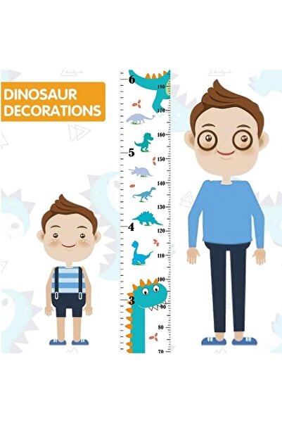 Allkindmore Children's Growth Chart, Height Chart for Kids/Boys/Girls/Infants, Fabric and Wood, Removable