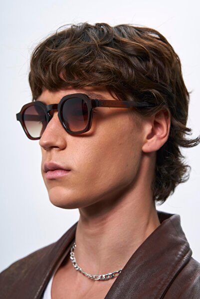 Bilge Karga Valeno Brown Gradient Men's Sunglasses