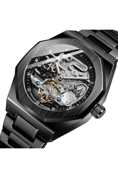 Other Men's mechanical watch, black