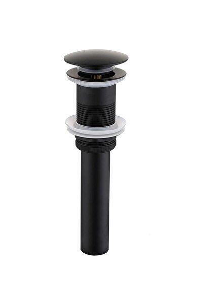 SanDonna Stainless steel sink - HD400 ROUND BLACK