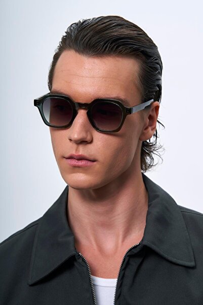 Bilge Karga Valeno Grey Green Gradient Men's Sunglasses