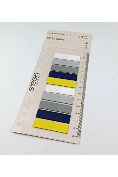 sibga tasarım Transparent Colored Postit Post-it Post It.Bookmark Bookmark Postit Sticker Note Paper 200 Sheets