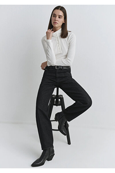 Mavi Leila Edition Rinse Jean Pants Baggy/High Waist/Tapered Leg 1010600-91207