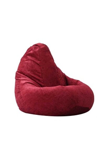 Pufrelax Nirvana Hobbit Beanbag Chair, Textile Material - Sour Cherry