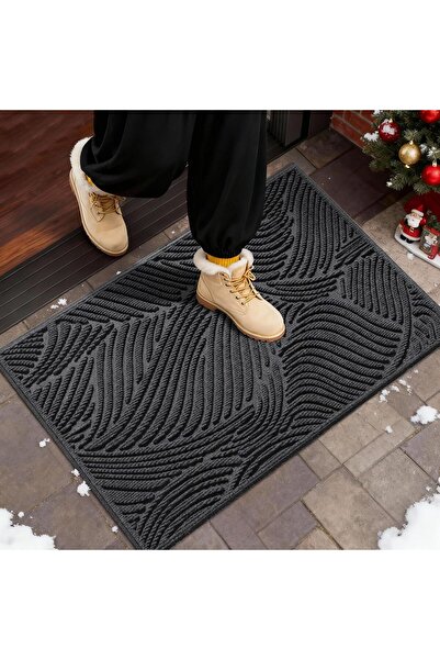 Yimobra Heavy Duty Front Door Mat 29.5 x 17 in - Waterproof, Non-Slip, Stain & Fade Resistant, Indoo