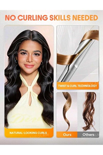 SHEGLAM Hair 2 in 1 Straight and Wavy Hair