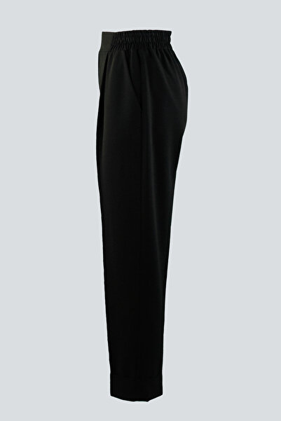 IDYL ELASTIC WAIST DOUBLE CROWN TROUSERS