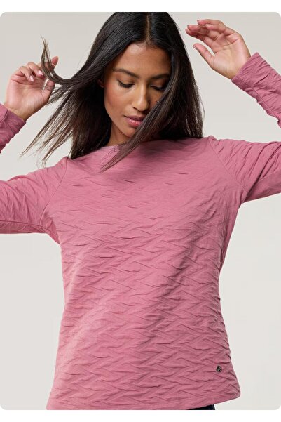 Org Marka Store Walbusch 43-5865/886.882 Embosed 0 Neck Long Sleeve Tsh