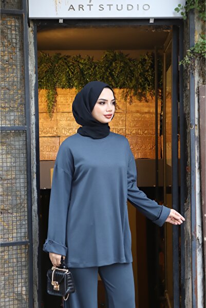 NİSUM MODA Buttoned Modal Suit