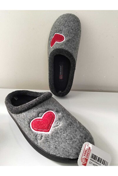GEZER New Season Heart-Shaped House Slippers