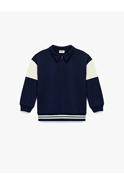 Koton Αγόρι Φούτερ 6Wkb10195Tk ΣΚΟΥΡΟ ΜΠΛΕ