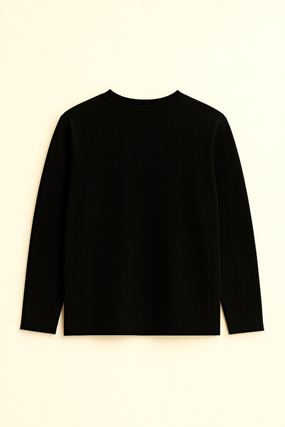 fasardi K-Pop Demon Hunters Huntrix Zoey Rumi Mira Printed New Year's Themed Long Sleeve Girls' T-Shirt