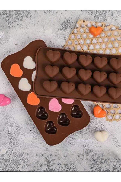 AiroBazar Silicone Heart Mold | Ice Tray & Chocolate Mold | Flexible Silicone Kitchen Mold