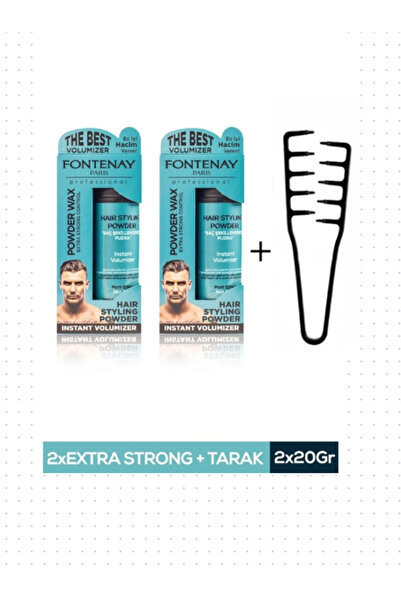 Fontenay Saç Şekillendirici Pudra Toz Wax Matt Effect 20gr X2 + Mucizevi Saç ...