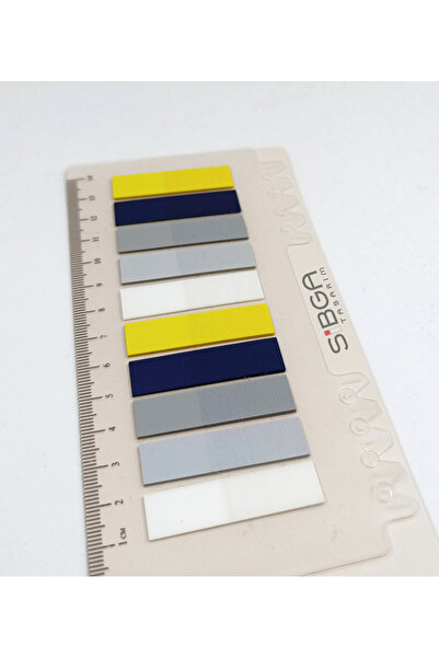 sibga tasarım Transparent Colored Postit Post-it Post It.Bookmark Bookmark Postit Sticker Note Paper 200 Sheets