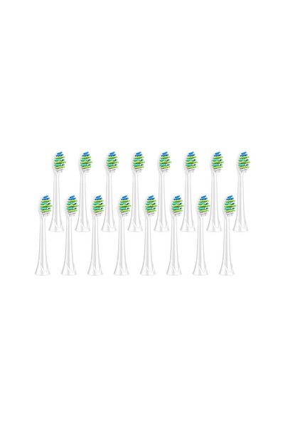 KOMA NK18 - Set of 16 replacement heads compatible with Philips Sonicare Inte...