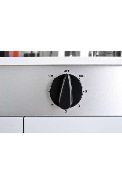 Smart Vibe Fancy Kitchen Wooden Kitchen for Children, 80 cm, Stove, Sink, Accessories, Beige