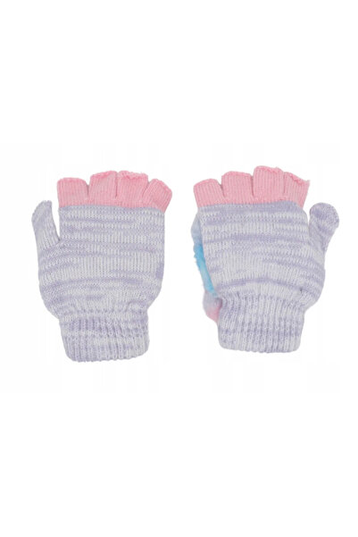 SKECHERS Kids' Flip Top Unicorn Mittens - Pink