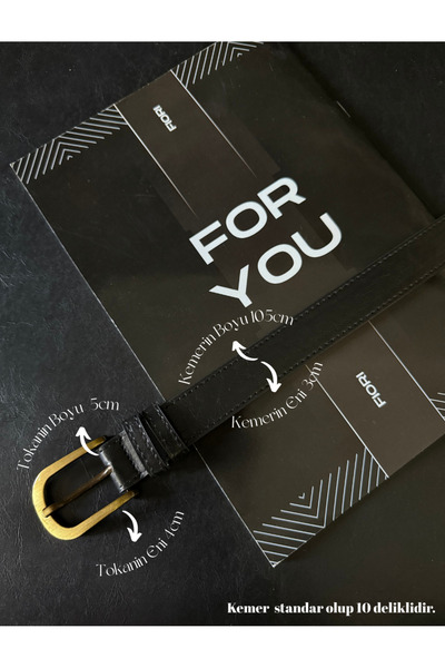 Fiori Cureaua pentru pantaloni pentru femei basic cu cataramă antică, curea p...