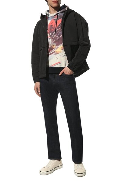 PAUL&SHARK MEN'S HOODED SWEATSHIRT