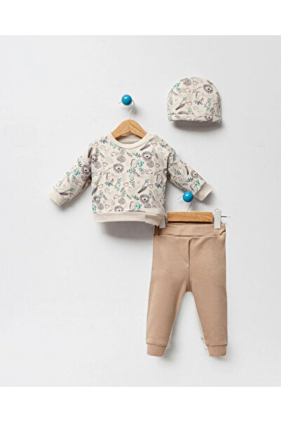 by bubbles Aslan Printed Baby Boy 2-Piece Set