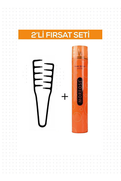 Fontenay Mucizevi Şekil Tarağı + Saç Spreyi 2'Li Set