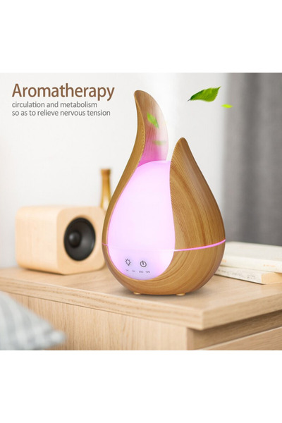 OEM NATUR aromatherapy diffuser with ultrasound and 7-color LED light, 200 ml, MK remote control