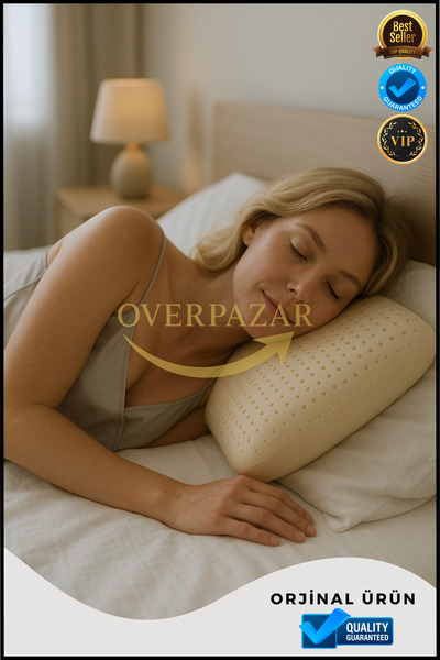 Overbazaar Perforirani AirFlow Visco Jastuk – Struktura za hlađenje, Elastičn...