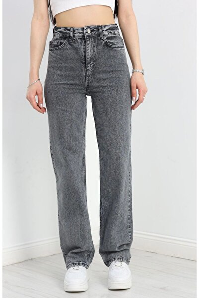 LA TUBA New Season!!! High-Rise Stretch Palazzo Jeans for Effortless Style