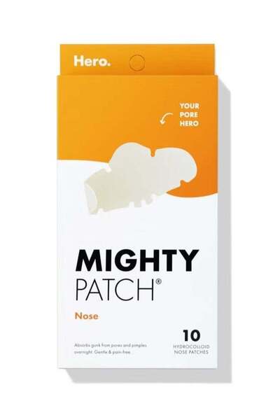 hero cosmetics رقعة الأنف مايتي باتش (حجم كبير جدًا) - ١٠ رقعة