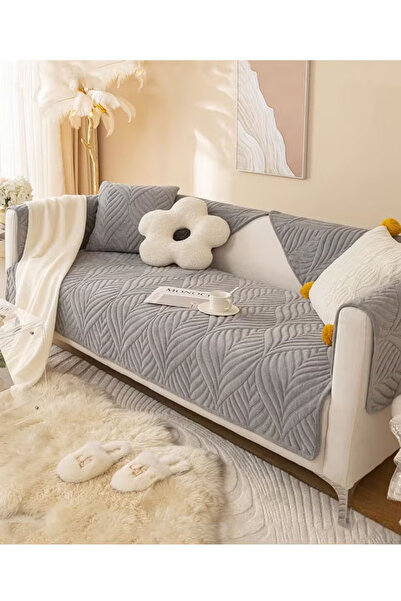 Generic Single Piece Sofa Pad, Non -Slip Flush Cushion Sofa Cover ,Wear Resistance, Dirty, Washing, Removed