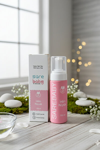 Sarebaby İntim Temizleme Köpüğü %100 Doğal Ph Uyumlu 150ml