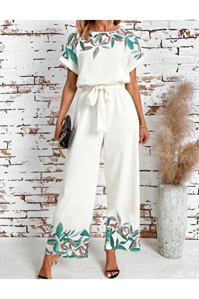 Sheya Shein long jumpsuit, white