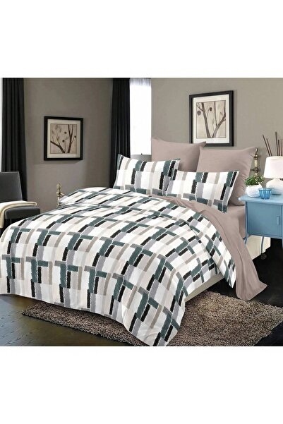 MIXSNOW Comfortable Set Family Printed Bed Set Gift, Luxury Printed Bedsheet Set with Bed Sheet, Pillowcase