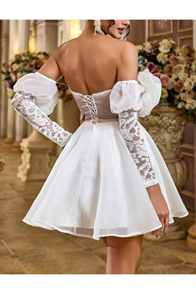 Sheya Shein occasion dress, white