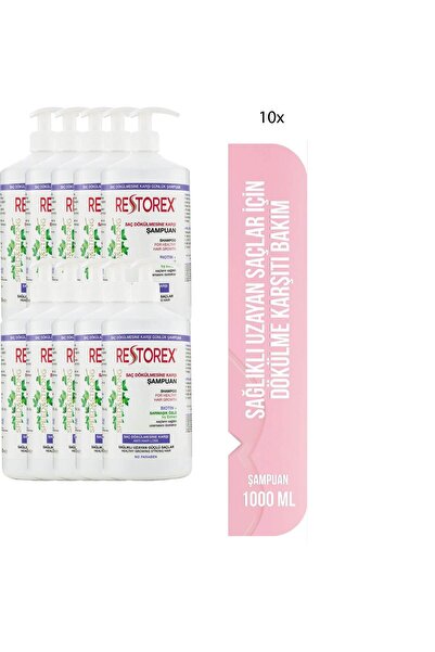 Restorex Speed Strong Saç Dökülmesine Karşı Şampuan 1.000 Ml Sarmaşık Özlü, S...