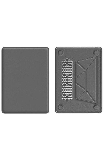 NewFace Sptrns MacBook Air 15 2024 MacBook Leather Cover (122432) - Gray