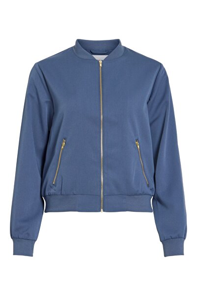 VILA Bomberjacke VIBUBBLE Reißverschluss