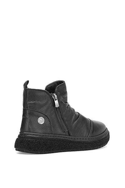 Mammamia D25Kb-1005 - B Women's Genuine Leather Daily Comfort Boots