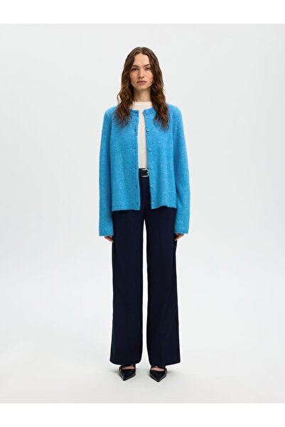 SELECTED Strickjacke Wollmix