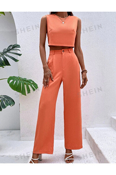 Sheya Shein outfit, orange