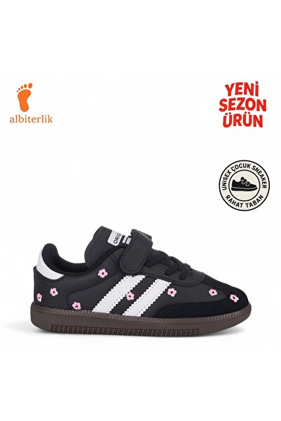 AlbiShoes أحذية يومية للأطفال من الجنسين، أحذية مدرسية، نعل مرن خفيف الوزن ومريح