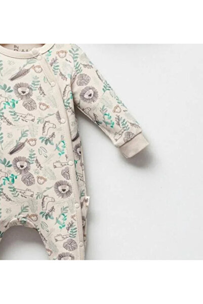 by bubbles Lion Pattern All Printed Baby Rompers