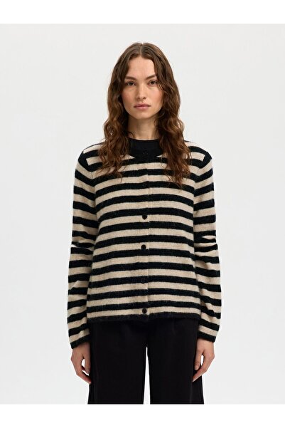 SELECTED Strickjacke Wollmix