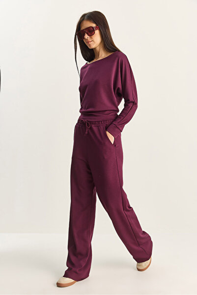 Bianco Lucci Women's Soft Modal Blouse Pants Set 4112 60283845